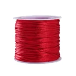 red 1.5mm nylon cord