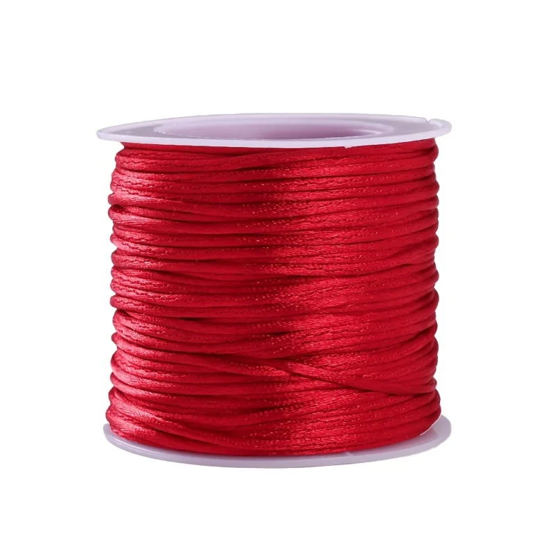 red 1.5mm nylon cord